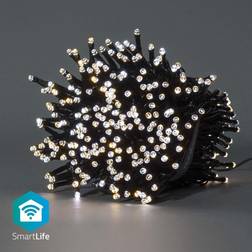 Nedis SmartLife Black Lichterkette 400 Lampen