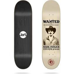 Jart Skateboard Deck Mark Frolich Pro (Wanted) Brun/Sort 8"