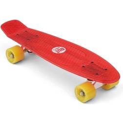 Outsiders Transparent Retro Skateboard Red
