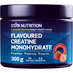 Star Nutrition Flavoured Creatine Monohydrate 300g - Strawberry