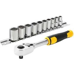 Stanley 1/4" Ratchet Socket Skralle