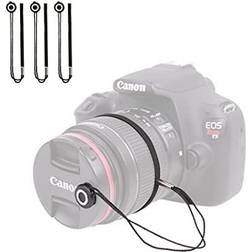 Foto&Tech 3 Pieces Camera Lens Cap Holder Canon Nikon Sony