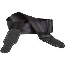 Boss 2" Black Seatbelt Guitar Strap