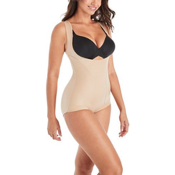 Maidenform Open Bust Ultra Firm Body Shapewear - Beige