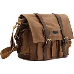 Kattee Vintage DSLR Messenger Bag