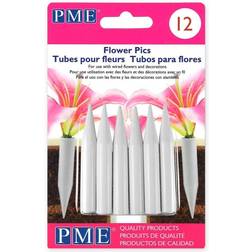PME Medium Flower Pics, Pack Utstikker