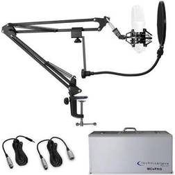 New Technical Pro Condenser Microphone Accessory Starter Package For Recording (Just add Mic)