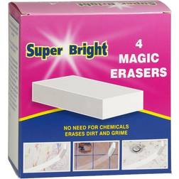 Super Bright Magic Erasers Nano Sponge 4pcs