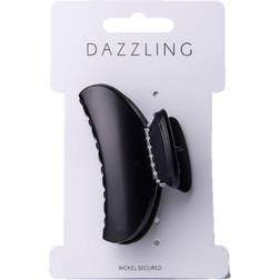 Dazzling Hår Hair Clip Matte Black