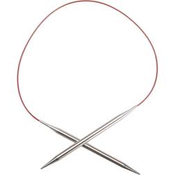 ChiaoGoo Size 7/4.5mm Red Lace Stainless Steel Circular Knitting Needles 24 inches