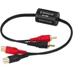 Monacor 2RCA-2RCA Adapter M-F