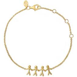 ByBiehl Together Family 4 Bracelet - Gold