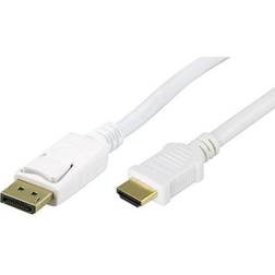 Deltaco HDMI - DisplayPort 1m