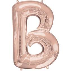 Anagram 89754 37 in. Letter B Rose Gold Balloon