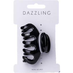 Dazzling Hår Hair Clip Shiny Black