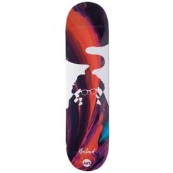 Jart Skateboard Deck Adrien Bulard Pro (Glasses) Lilla/Orange/Hvid 8.125"