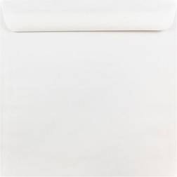Jam Paper 10 x 10 Regular White Squares 25 envelopes per pack