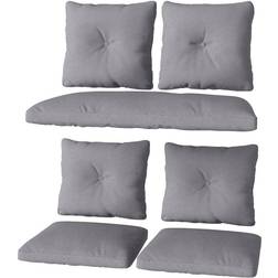 CorLiving 7pc Patio Set Chair Cushions Gray