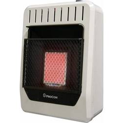 ProCom Heating 10,000 BTU Infrared Propane Gas Space Heater Vent Free, White