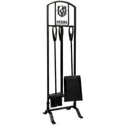 Imperial Vegas Golden Knights Fireplace Tool Set, Black