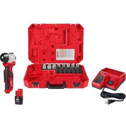 Milwaukee M12 12V Lithium-Ion Cable Stripper Kit Al THHN/XHHW Wire