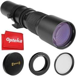 Opteka 500mm f/8 Telephoto Lens for Canon EOS M M50 M100 M5 M6 M2