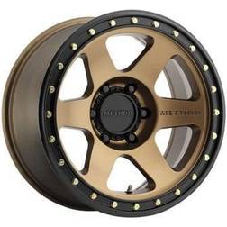 Race Wheels Con 6 MR310, 17x8.5 with 6x5.5 Bolt Pattern Bronze/Black Street Loc