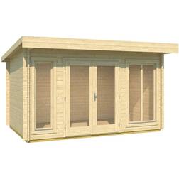 Dorset-Log Cabin, Wooden Room, Timber Summerhouse, Office (Gebäudefläche )