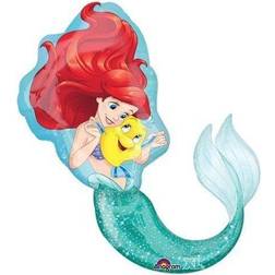 Amscan Ariel The Little Mermaid Supershape Balloon