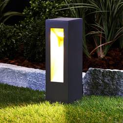 Lucande Jenke Outdoor Garden Lamp Graphite/Matt Pullert