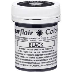 Sugarflair Chokoladefarve Black 35 Tortenaufleger