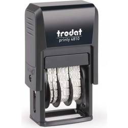 Trodat Printy Date stamp 20 x 3.8 mm (W x H) Grey, Black