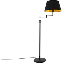 QAZQA sort arm Bodenlampe