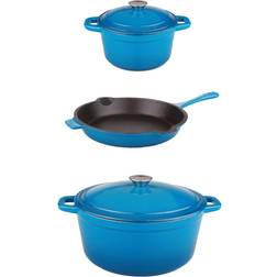 Berghoff Neo Cast Iron 5-Pc. Cookware Set with lid