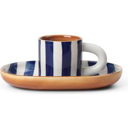 Ferm Living Blue & White Milu Snack Set