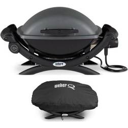 Weber Q 1400 Electric Grill Black Cover
