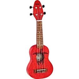 Ortega Keiki K1 Series Sopranino Ukulele with Turtle Etching