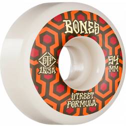 Bones Wheels STF Skateboard Hjul Retros 54mm V1 Standard 103A 4pk Brun 54mm Unisex Adult, Kids, Newborn, Toddler, Infant