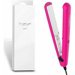 Keragard Mini Flat Iron Smart Ceramic Tourmaline Hair Straightener Travel,Small