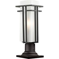 Z-Lite 549PHMR-533PM Abbey Post Lights Gate Lamp