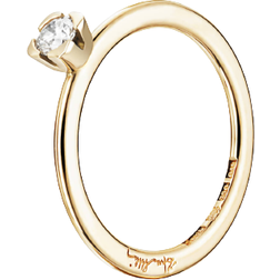 Efva Attling Love Bead Wedding Ring (0.19ct) - Gold/Diamond