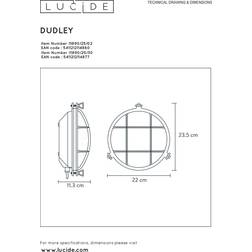 Lucide DUDLEY Wandlampe