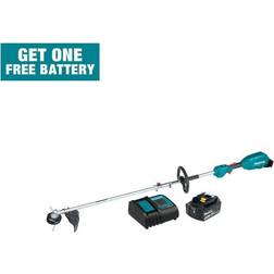 Makita 18V LXT Lithium-Ion Brushless Cordless Couple Shaft Power Head Kit w/13 in. String Trimmer Attachment (4.0Ah)