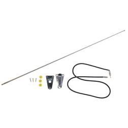This Chrome Replacement Antenna Kit