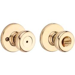 Polished Brass Bed/Bath Tylo Privacy Door Knob Set