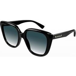 Gucci Logo Acetate Butterfly BLACK