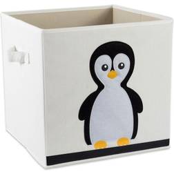 DII Imports Penguin Storage Cube - Black