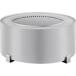 VEVOR Stove Bonfire 26.7 in. Dia Stainless Steel Smokeless Fire Pit Double Wall Design Smokeless Fire Bowl for Picnic Camping, Silver