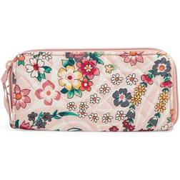 Vera Bradley Women s Recycled Cotton RFID Bifold Wallet Prairie Paisley