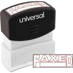 Universal Message Stamp, FAXED, Pre-Inked/Re-Inkable, Red